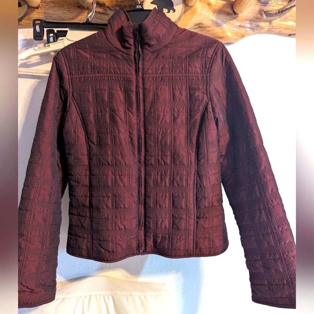 Ladies Outdoor Edition By Parkhurst Reversible Coat Size Medium